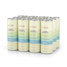 Load image into Gallery viewer, SkinTē Hibiscus Vanilla 12-pack Collagen Sparkling Tea